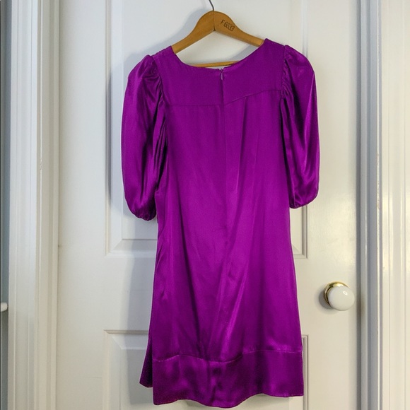 Kensie Baby Doll Short Sleeve Silk Dress NWT - Picture 3 of 9